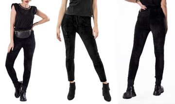 Удобные брюки велюровые леггинсы 5569 Bordo 2xl/3xl