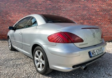 Peugeot 307 II 2006 Peugeot 307 Cabrio Klima Alu Warszawa 1.6 Benzyna 120KM, zdjęcie 2