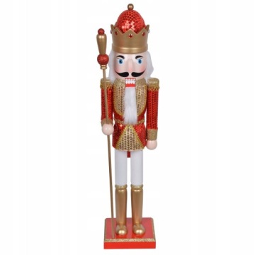 DZIADEK DO ORZECHÓW DEKORACJA FIGURKA ŚWIĄTECZNA NA PREZENT POD CHOINKĘ