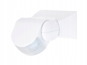 ŚCIENNY CZUJNIK RUCHU ZMIERZCHU PIR ZEWNĘTRZNY LED