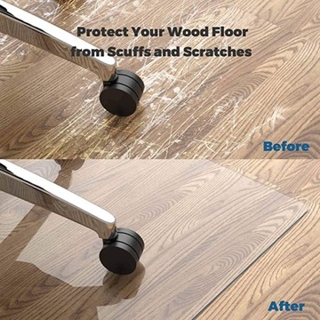 ПОДКЛАДКА ПОД СТУЛ 160х120 СМ ИЗ ПОЛИКАРБОНАТА