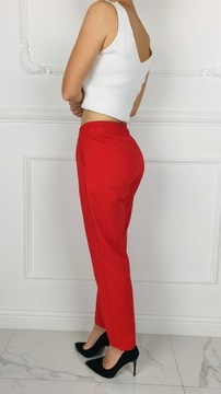 ЭЛЕГАНТНЫЕ ЖЕНСКИЕ БРЮКИ НА ЭЛАСТИКЕ 7/8 больших размеров