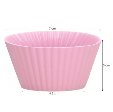 МАФФИНЫ, МАФФИНЫ, СИЛИКОНОВЫЕ ФОРМЫ ДЛЯ ВЫПЕЧКИ, 12 шт.