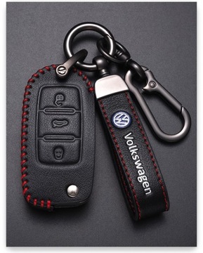 Brelok Smycz Do Kluczy volkswagen Metal Skóra