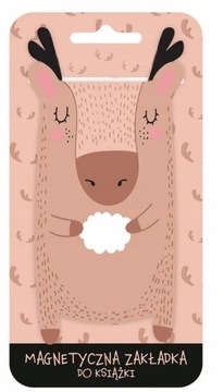 669221 ZAKŁADKA DO KSIĄŻKI MAGNETYCZNA ŁOŚ