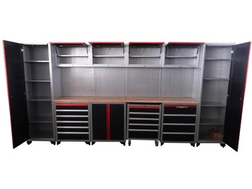 КОМПЛЕКТ МЕБЕЛИ ДЛЯ МАСТЕРСКОЙ ШКАФ ДОСКА БОЛЬШОЙ СТОЛ