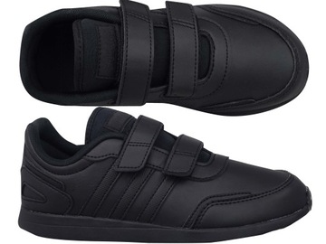 ADIDAS VS SWITCH 3 CF GZ1950 ДЕТСКАЯ ОБУВЬ НА ЛИПУЧКЕ, ЧЕРНАЯ