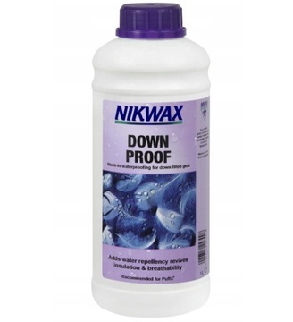 Nikwax Down Proof 1L Impregnat do SPRZĘTU Z Puchem