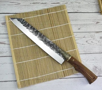 Nóż Stal Sushi Sasini Wysoko Weglowa Stal Kuta