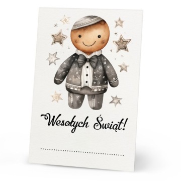 ПОДАРОЧНЫЕ ЭТИКЕТКИ праздники Новогодние бирки (10 шт.)