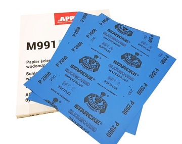 ВОДОНЕПРОНИЦАЕМАЯ НАждаЧНАЯ БУМАГА P2000 мокрая 230x280 ЛИСТ 1 шт.