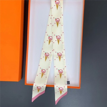 2023 Design Camellia Flower Brand Silk Scarf