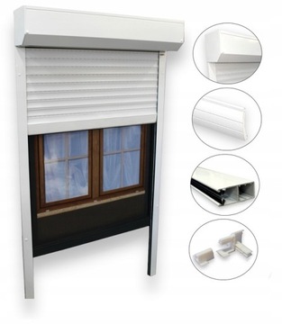 Rolety zewnętrzne ręczne 130x220 kolory