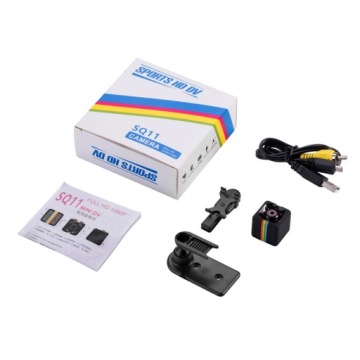 Самая маленькая скрытая камера: Mini Black SQ11 HD