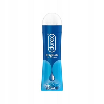Durex Originals żel intymny lubrykant na bazie wody nawilżający 50 ml P1