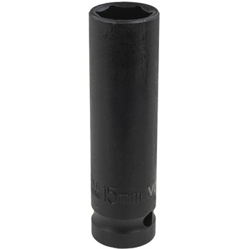 ДЛИННАЯ УДАРНАЯ ГОЛОВКА, КЛЮЧ 1/2 ДЮЙМА, 15 ММ