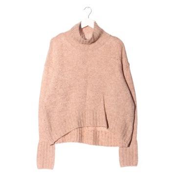 H&M Sweter z golfem Rozm. EU 34 nude