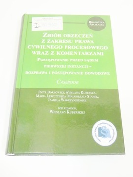 Zbiór orzeczeń z zakresu prawa cywilnego procesowego wraz z komentarzamI