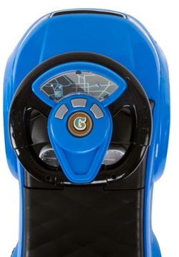 Каталка-толкатель, ходунки с ручкой и зажимом, Спортивная машина, синий