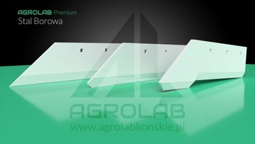 Лемех 1023 Трапеция с долотом Плуг Unia Grudziądz