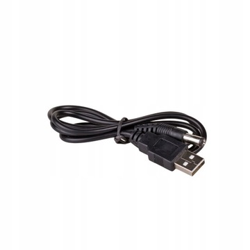 AKYGA kabel zasilający USB na wtyk DC 5.5x2.1mm 0.8m