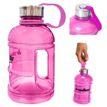 IRONFLEX WATER JUG 1L KANISTER NA WODĘ BUTELKA SPORTOWA BIDON SIŁOWNIA
