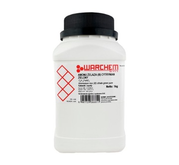 CYTRYNIAN AMONU ŻELAZA (III) ZIELONY czysty - 1kg