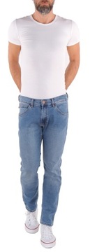 WRANGLER BRYSON SKINNY W33 L34 33/34 BLUE STONES