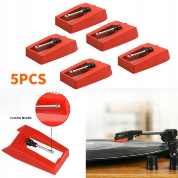 5 szt. 5PCS skipt út áli plötuspilara nál Stylus f