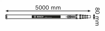 ОПТИЧЕСКИЙ УРОВЕНЬ GOL26D + ПОДСТАВКА BT160 + НАШИВКА GR500 0601068002 BOSCH