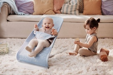 BABYBJORN - Шезлонг BALANCE SOFT MESH - Синий