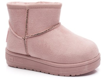 BIG STAR OCIEPLANE ŚNIEGOWCE DZIEWCZĘCE DZIECIĘCE ZIMOWE BUTY RÓŻOWE r. 25