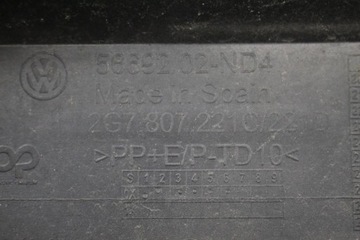 NÁRAZNÍK PŘEDNÍ VOLKSWAGEN VW TAIGO 2G7807221C