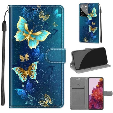 Etui z klapką do Samsung Galaxy S21 Ultra 5G zielony