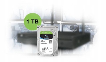 Новый жесткий диск Sata 3 HDD 3.5 емкостью 1 ТБ для мониторинга