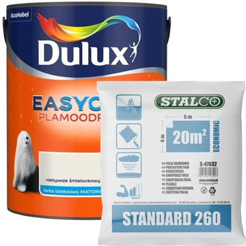 Dulux EasyCare Niebywale śmietankowy 5L + GRATIS