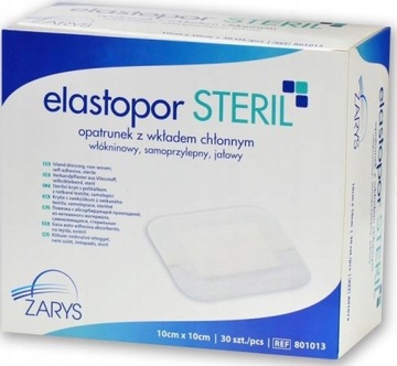Elastopor STERIL 10cmx12cm Opatrunek jałowy 30szt