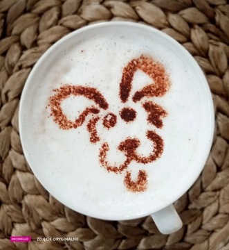 Шаблоны украшений для кофе — 21 дизайн