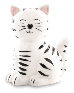 SKARBONKA KOT KOTEK CERAMIKA 18 CM figurka