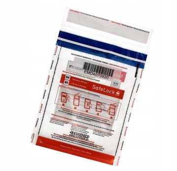 Koperty bezpieczne B5 (100sztuk) przezroczyste ikb178280ptk100 EMERSON