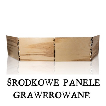 PERSONALIZOWANY EKRAN MISTRZA GRY 4 PANELE GRAWER