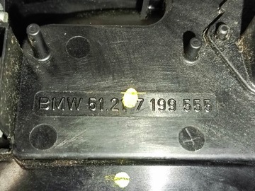 BMW E60 E61 KLIKA DVEŘE LEVÝ ZADNÍ OE