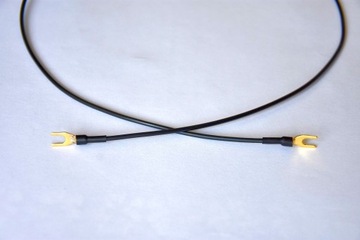 Kabel masowy uziemiający do gramofonu widełki 150 exp