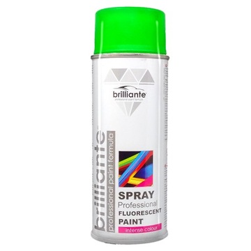 LAKIER FLUORESCENCYJNY SPRAY 400 ML NEON ZIELONY FLUO