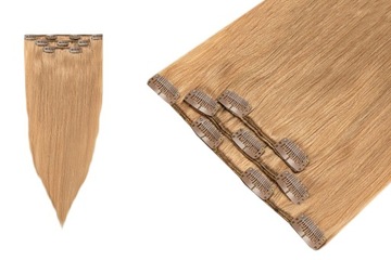 CLIP IN Włosy Doczepiane NATURALNE Dopinki 40cm 3 taśmy 35g BestHair