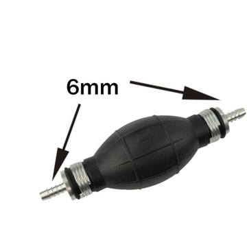 РУЧНОЙ НАСОС ТОПЛИВНЫЙ НАСОС РУЧНОЙ ГРУША 6*6мм
