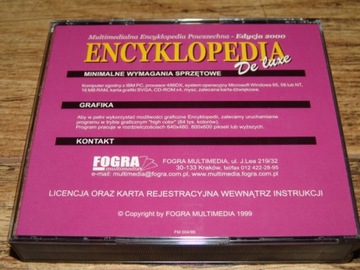 Мультимедийная энциклопедия FOGRA 2000 DeLuxe, 3xCD