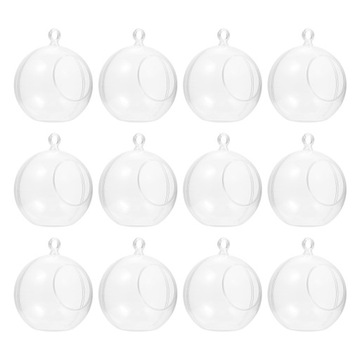 12шт подвесной шар в виде рождественской елки прозрачный