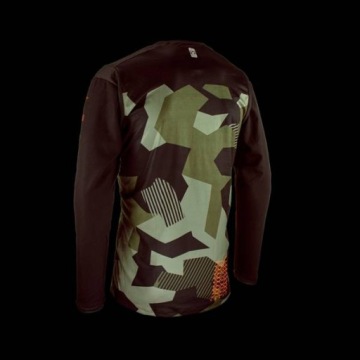 ВЕЛОСИПЕДНЫЙ ДЖЕРСИ LEATT MTB GRAVITY 3.0 КАМУФЛЯЖНЫЙ ЗЕЛЕНЫЙ/ЧЕРНЫЙ РАЗМЕР XXL