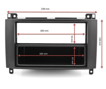 РАМКА РАДИО VW CRAFTER MERCEDES SPRINTER 572085